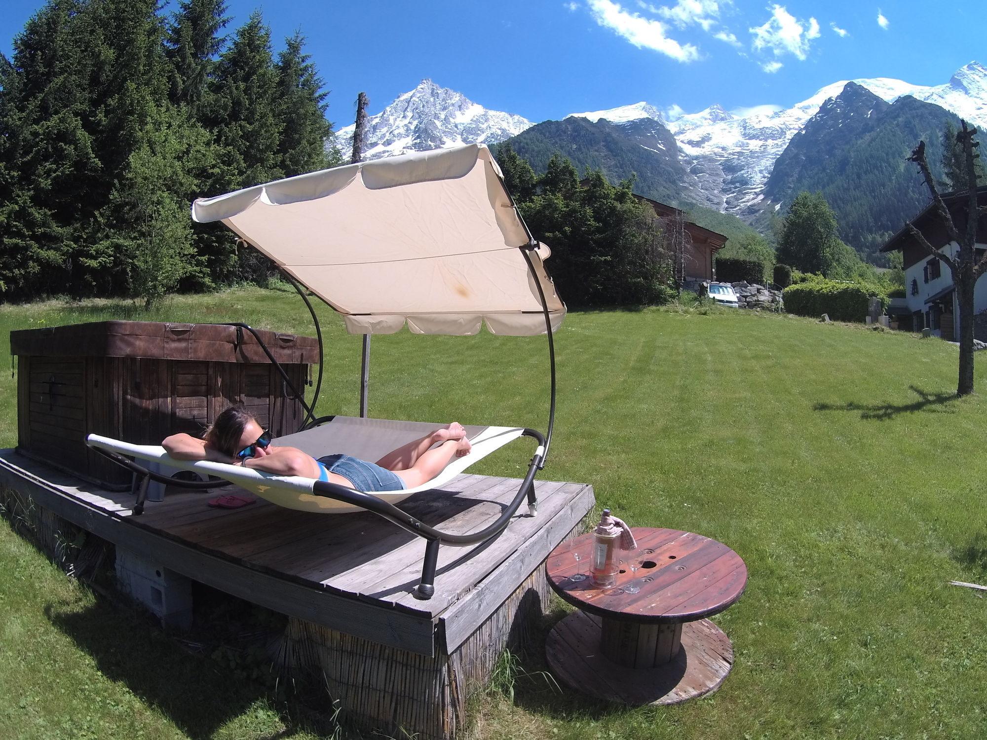 B&B Chalet Les Frenes Chamonix Bagian luar foto